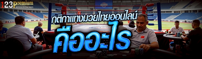 กติกา แทงมวยไทยออนไลน์ 